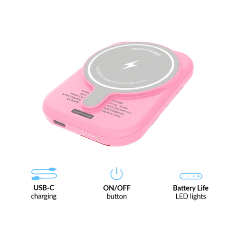 Sweet Cherry Portable MagSafe Charger Power Pack