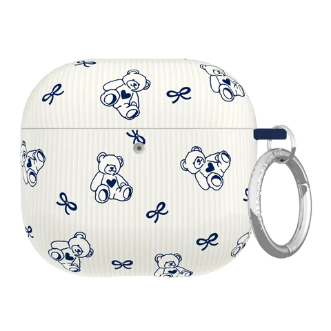 Preppy Teddy AirPod Case