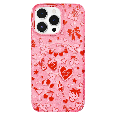 Be Mine Glitter iPhone Case