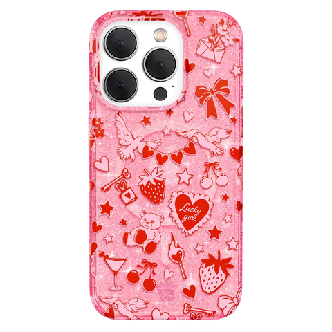 Be Mine Glitter iPhone Case