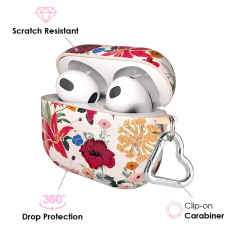 Vintage Floral AirPods Case
