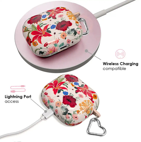 Vintage Floral AirPods Case