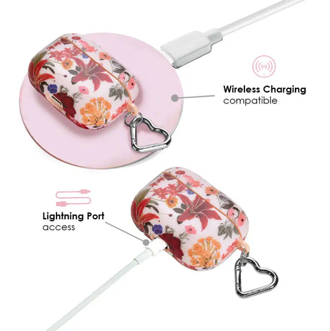 Vintage Floral AirPods Case
