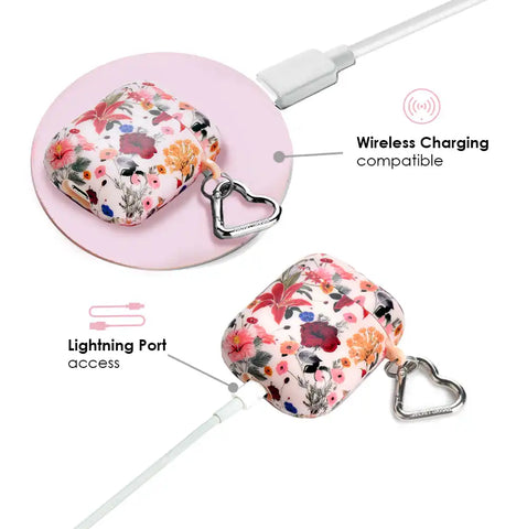 Vintage Floral AirPods Case