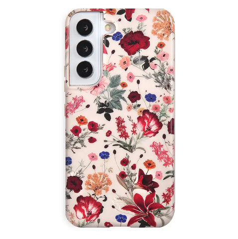 Nude Vintage Floral Samsung Galaxy Case