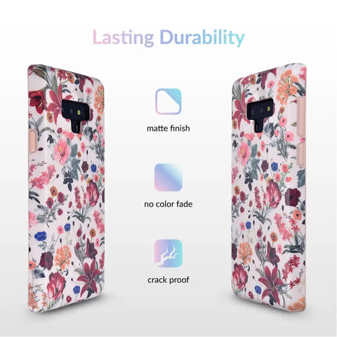 Nude Vintage Floral Samsung Galaxy Case