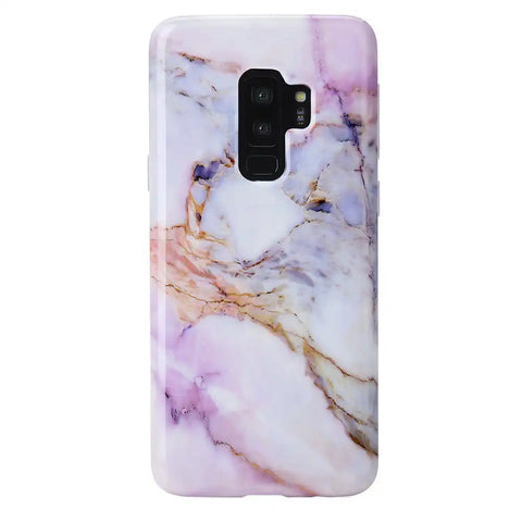 Violet Sky Marble Samsung Case