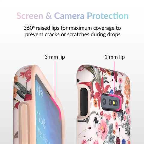 Nude Vintage Floral Samsung Galaxy Case