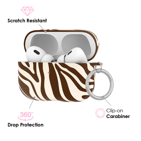 Coco Zebra AirPod Case