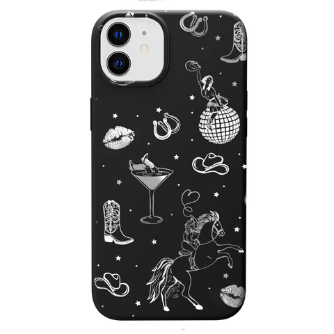 Disco Cowgirl iPhone Case