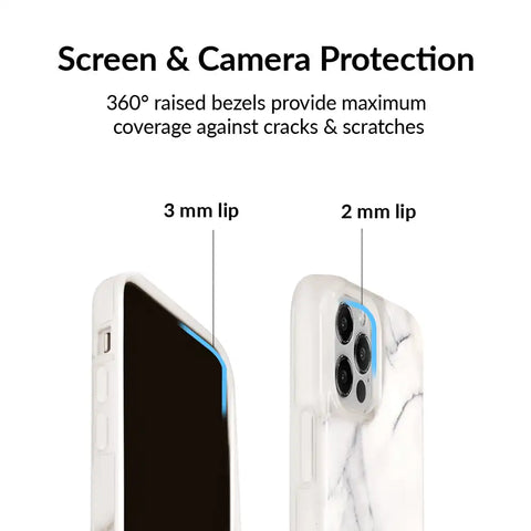 Carrara Marble iPhone Case