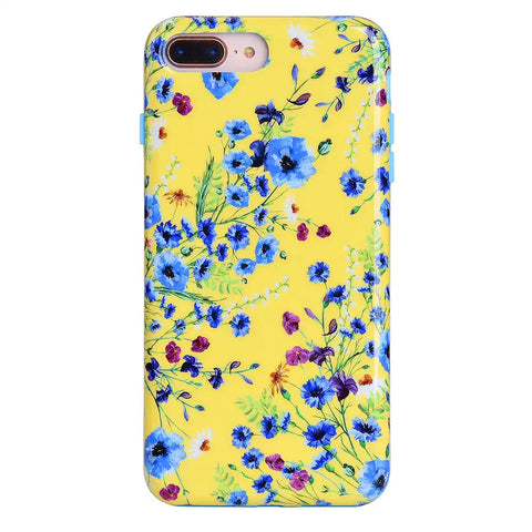Yellow Wildflowers iPhone Case