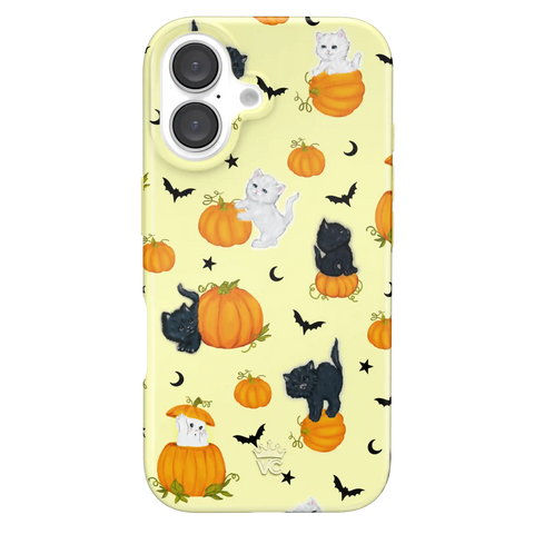 Purrfect Pumpkins iPhone Case