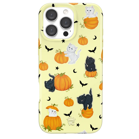 Purrfect Pumpkins iPhone Case