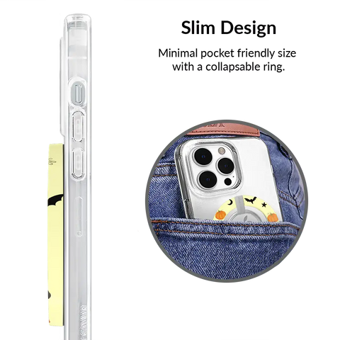 Purrfect Pumpkins MagSafe Grip Ring