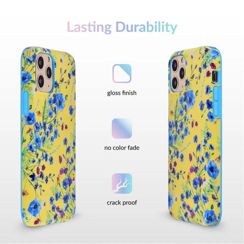 Yellow Wildflowers iPhone Case