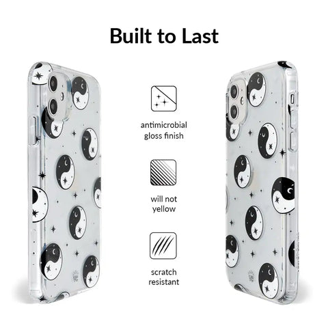Yin & Yang Clear iPhone Case