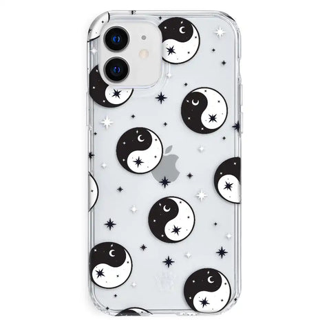 Yin & Yang Clear iPhone Case