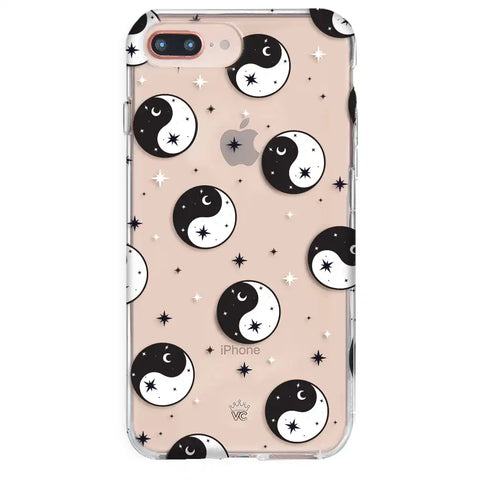 Yin & Yang Clear iPhone Case
