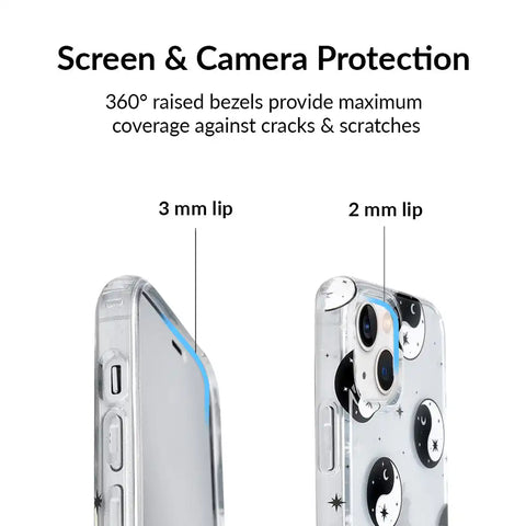 Yin & Yang Clear iPhone Case